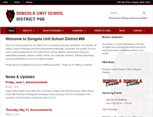 Tablet Screenshot of dongolaschool.com